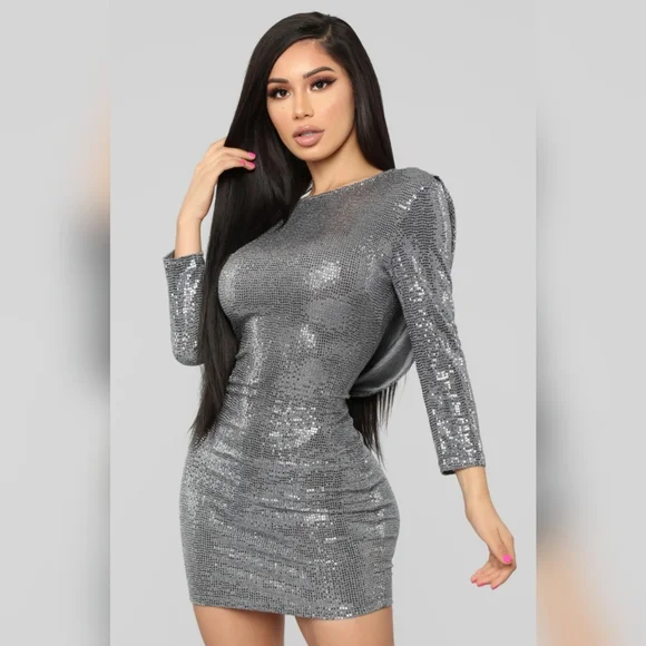 Fashion Nova | Dresses | Party Goer Sequin Mini Dress | Poshmark Fashion Nova | Dresses | Party Goer Sequin Mini Dress | Poshmark